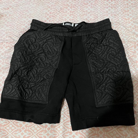 BURBERRY KIDS Monogram quilted cotton shorts